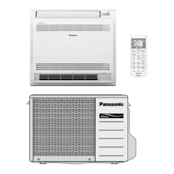 Panasonic CS-E9GFEW Mode D'emploi