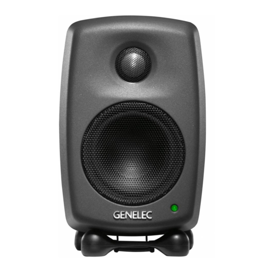 Genelec 6010B Mode D'emploi