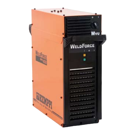 Kemppi WeldForce KPS 3500 Manuel D'utilisation