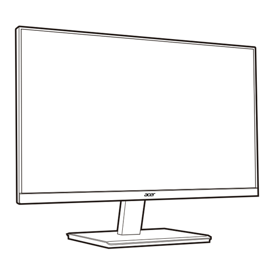 Acer V227Q Mode D'emploi