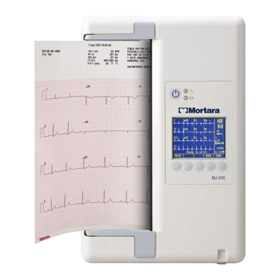 Hillrom Welch Allyn ELI 230 Manuel D'utilisation