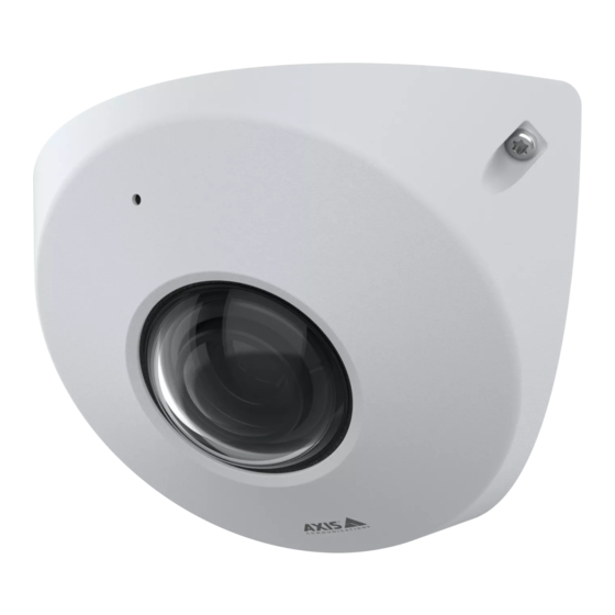 Axis P9117-PV Manuel D'utilisation