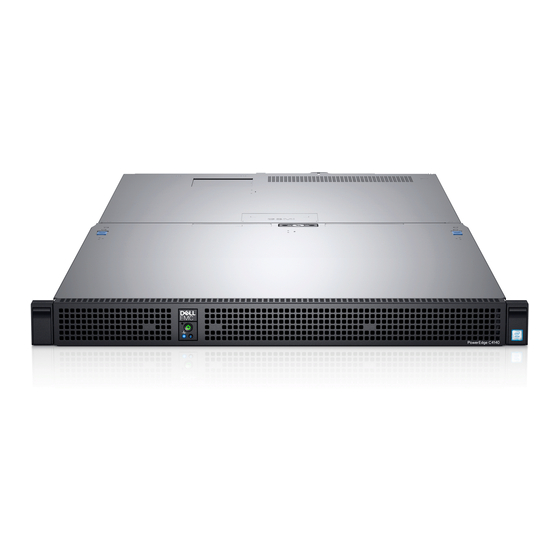 Dell EMC PowerEdge C4140 Guide De Référence