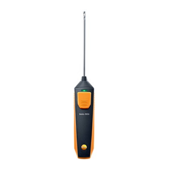 TESTO 905i Mode D'emploi