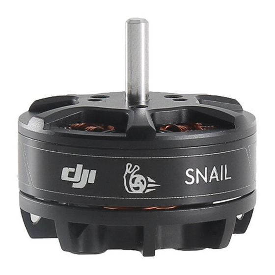 dji Snail 430-R Racing ESC Guide De L'utilisateur