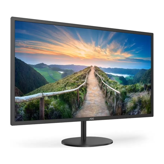 AOC Q32V4 Manuel D'utilisation