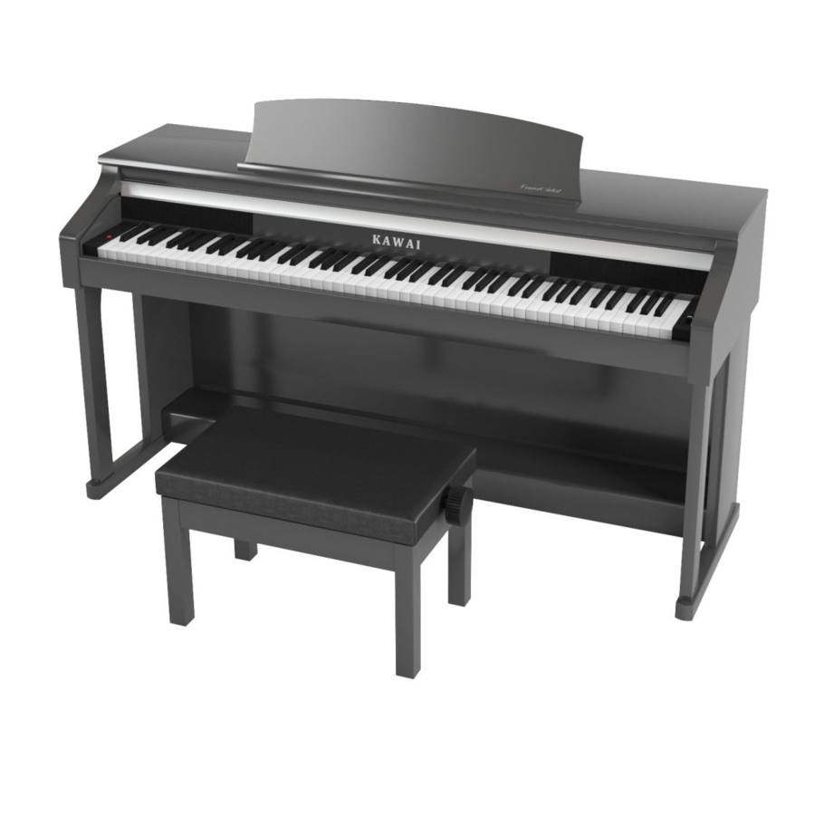 Kawai Concert Artist CA15 Manuel De L'utilisateur