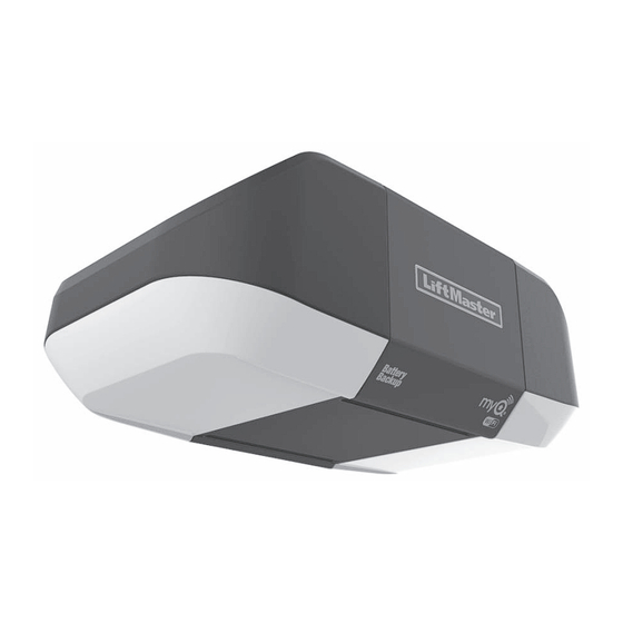 LiftMaster ELITE Série Guide De L'utilisateur