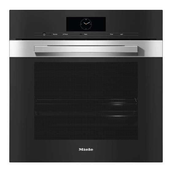 Miele DGC 7860 X Mode D'emploi Et Instructions De Montage