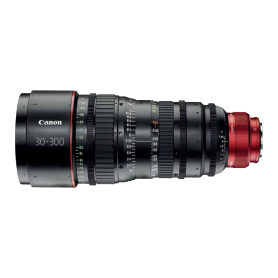 Canon CN-E 30-300 mm Guide Rapide