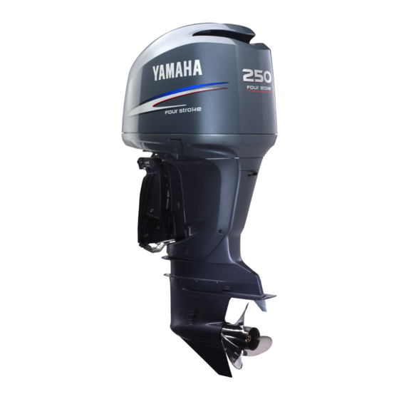 Yamaha F250B Manuel De L'utilisateur