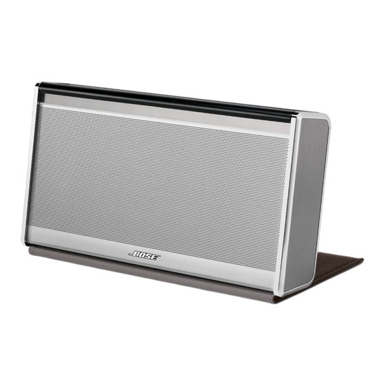 Bose SOUNDLINK Notice D'utilisation