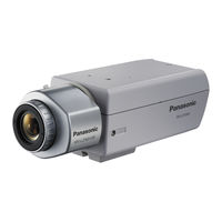 Panasonic WV-CP280 Mode D'emploi