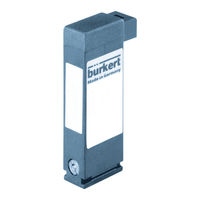 Burkert PTB 01 ATEX 2194 X Mode D'emploi