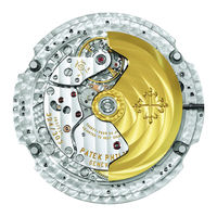 Patek Philippe GENEVE CALIBER 324 S QA LU 24H Mode D'emploi
