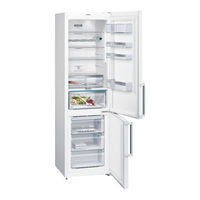 Siemens KG39NAW35 Mode D'emploi