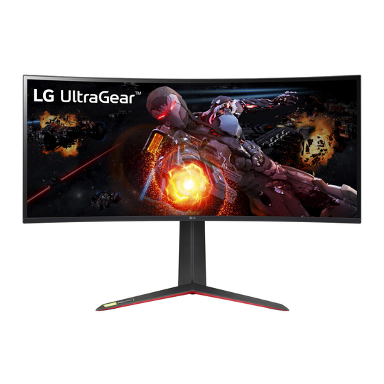 LG UltraGear 34GP950G Manuel D'utilisation