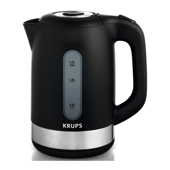 Krups BW700 Manuels