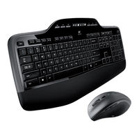 Logitech MK710 Mode D'emploi