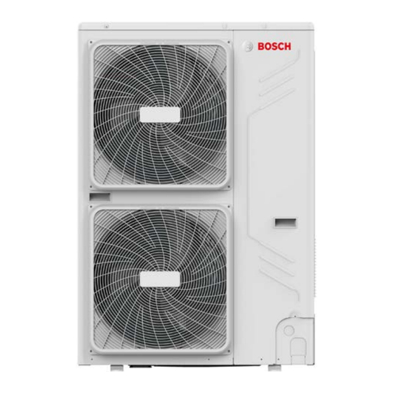 Bosch Climate 5000 VRF Guide Technique