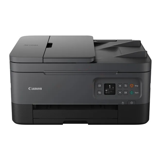 Canon TS7400 Serie Manuel En Ligne