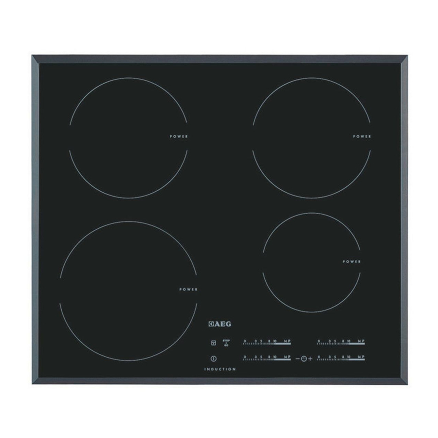 AEG HK654400XB Notice D'utilisation