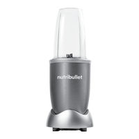 NUTRIBULLET PRO Manuel D'utilisation