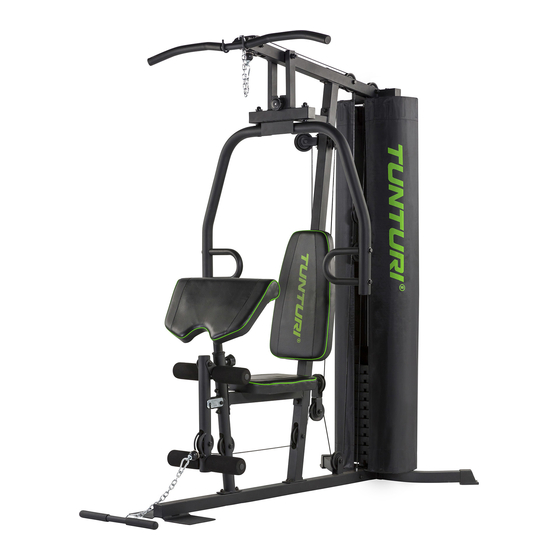 Tunturi HG20 Home Gym Manuel De L'utilisateur