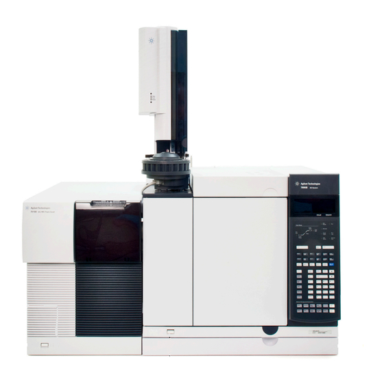 Agilent Technologies 7000 Manuel D'utilisation