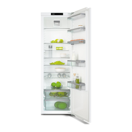 Miele K 7767 Serie Mode D'emploi