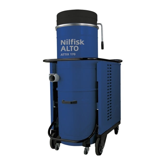 Nilfisk ALTO ATTIX 170 Manuels