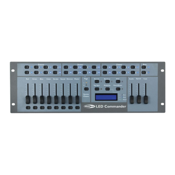 SHOWTEC LED Commander Manuel D'utilisation