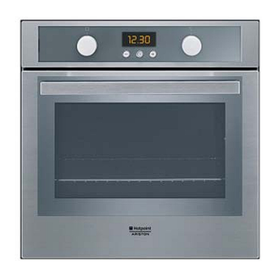 Hotpoint Ariston F 73 C.1/HA Mode D'emploi