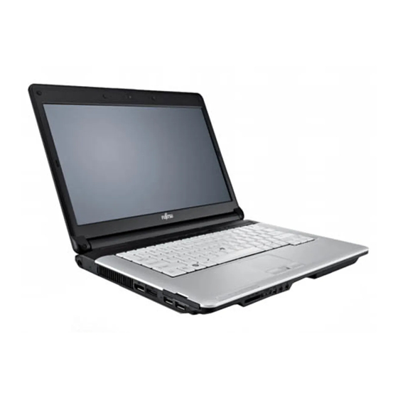 Fujitsu LifeBook S710 Guide D'utilisation