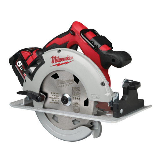 Milwaukee M18 BLCS66 Notice Originale