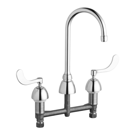 Geberit Chicago Faucets 201 Instructions Pour L'installation