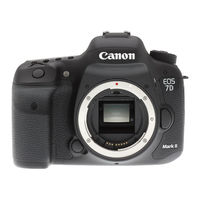 Canon EOS 7D Mark II Mode D'emploi
