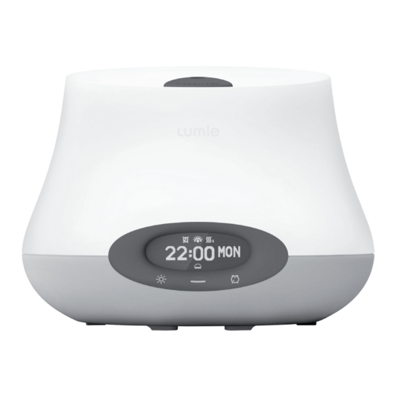 Lumie Bodyclock Iris 500 Manuels