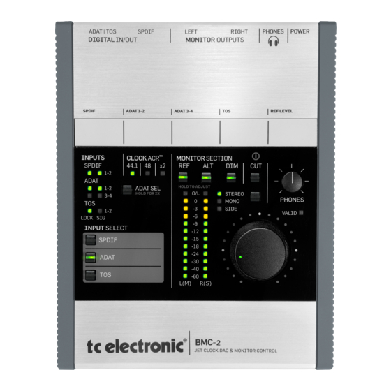 TC Electronic BMC-2 Mode D'emploi