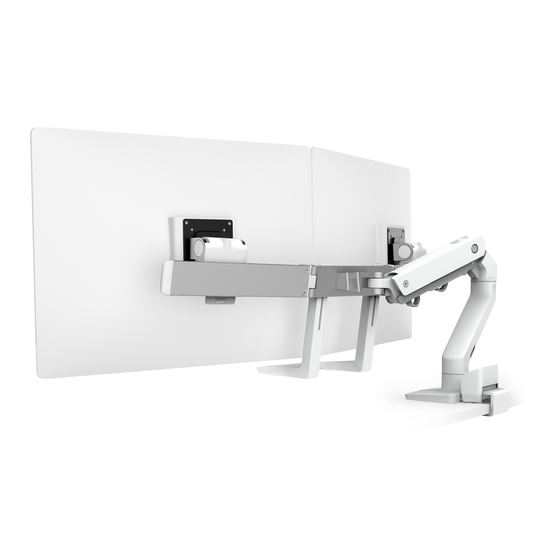 Ergotron HX Desk Dual Monitor Arm Manuel De L'utilisateur