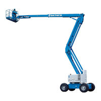 Terex Genie Z-60/34 Manuel De L'opérateur