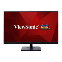 ViewSonic VA2756-mhd Guide De L'utilisateur