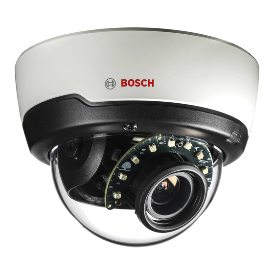 Bosch FLEXIDOME IP indoor 4000 Guide D'installation Rapide