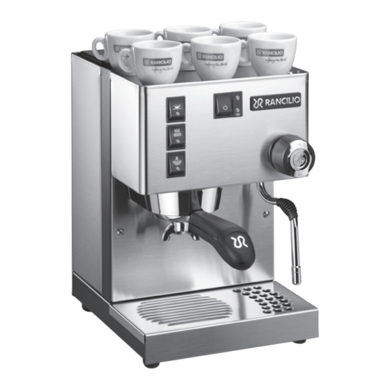 Rancilio Silvia Mode D'emploi