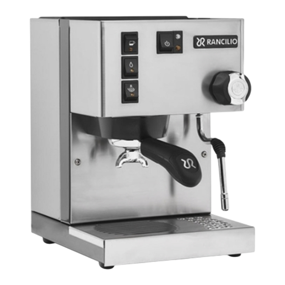 Rancilio Silvia Instructions D'installation