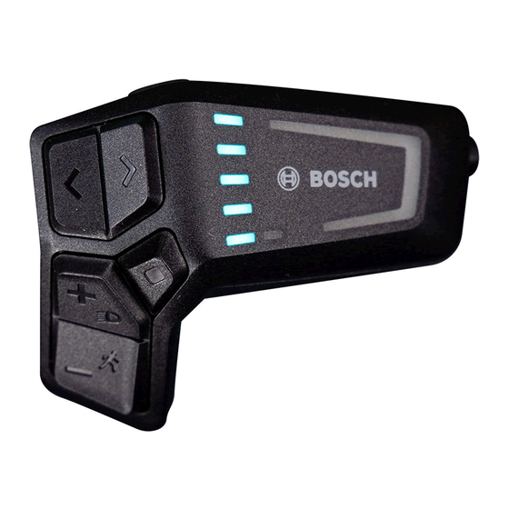 Bosch BRC3600 Notice D'utilisation D'origine