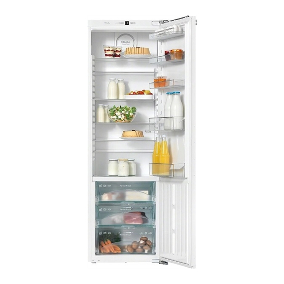 Miele K 34472 iD Mode D'emploi Et Instructions De Montage