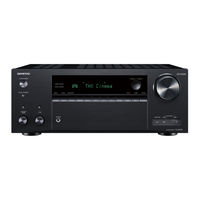 Onkyo TX-NR797 Mode D'emploi