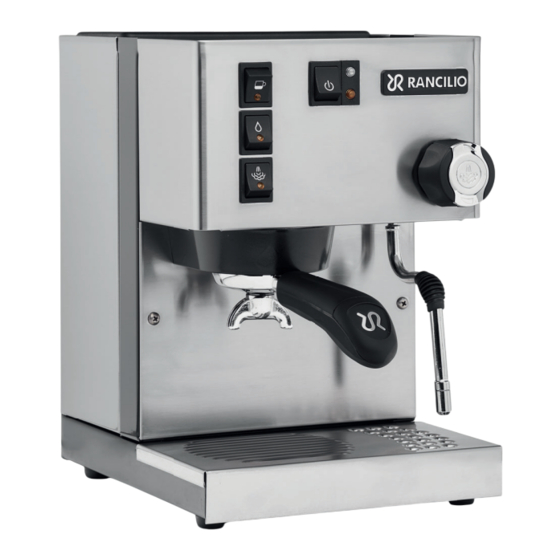 Rancilio Silvia Mode D'emploi