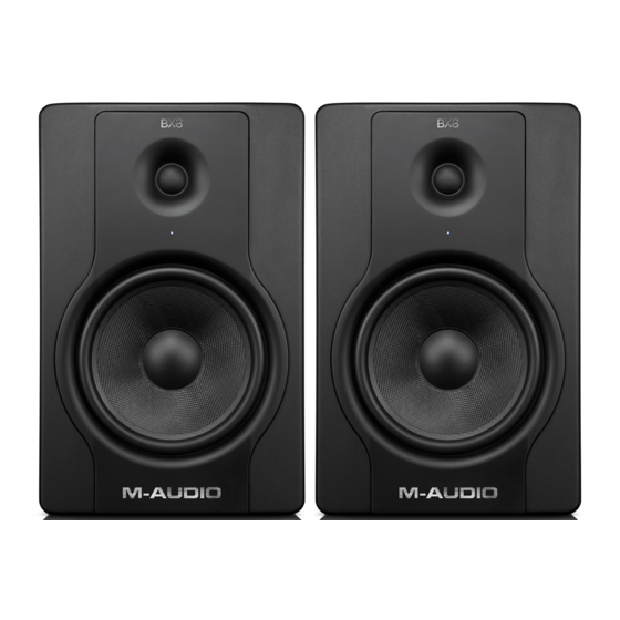 M-Audio BX8 D2 Guide D'utilisation